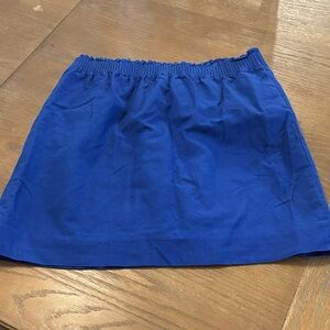 J. Crew Royal Blue Mini Skirt